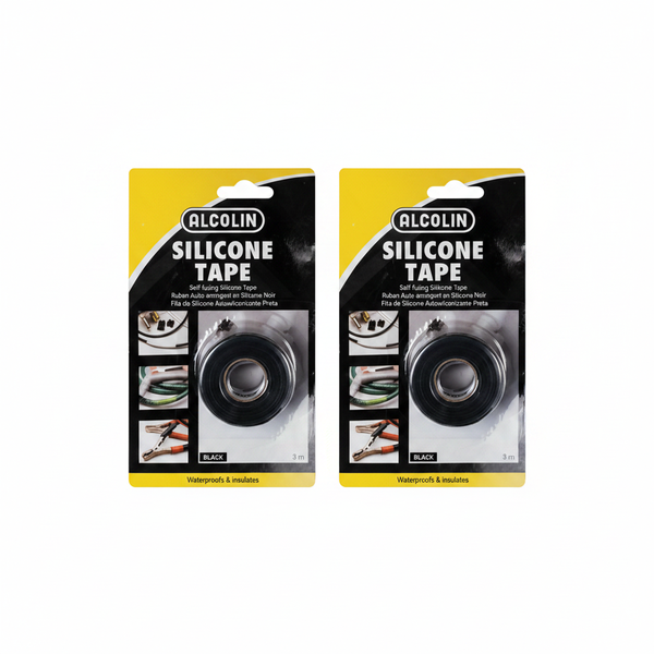 Alcolin - Silicone Tape 3m x 25mm for Plumbing and Electrical - 2 Pack