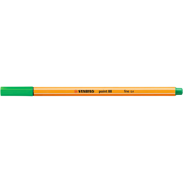 Point 88 Fineliner- Green- × 5 image
