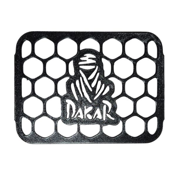 Dakar Logo Snorkel Head Intake Grille Compatible on Air Ram Head