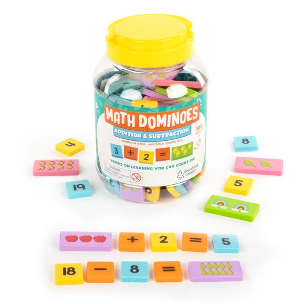 Educational Insights Math Dominoes - Addition &amp; Subtraction