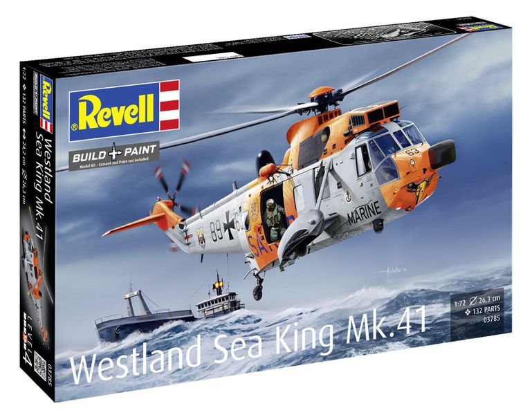 Revell 1/72 Westland Sea King Mk. 41 Plastic Model Kit