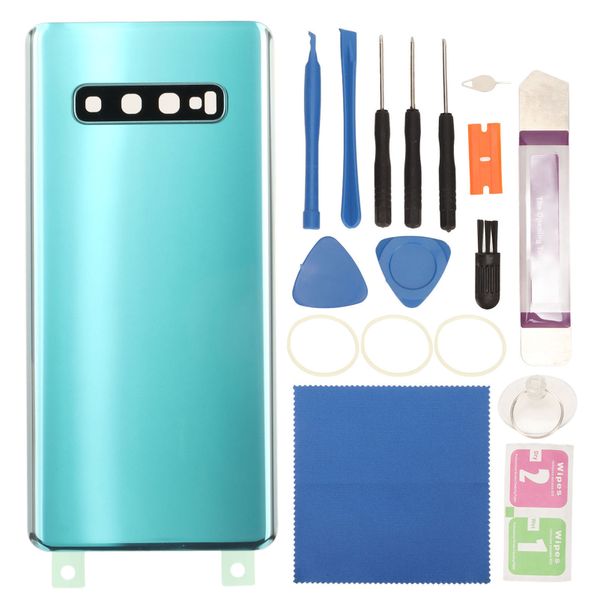 S10+ Back Glass Green Kit