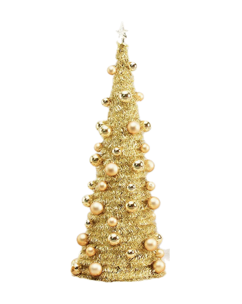 Collapsible 1.2m Christmas Tree with Baubles