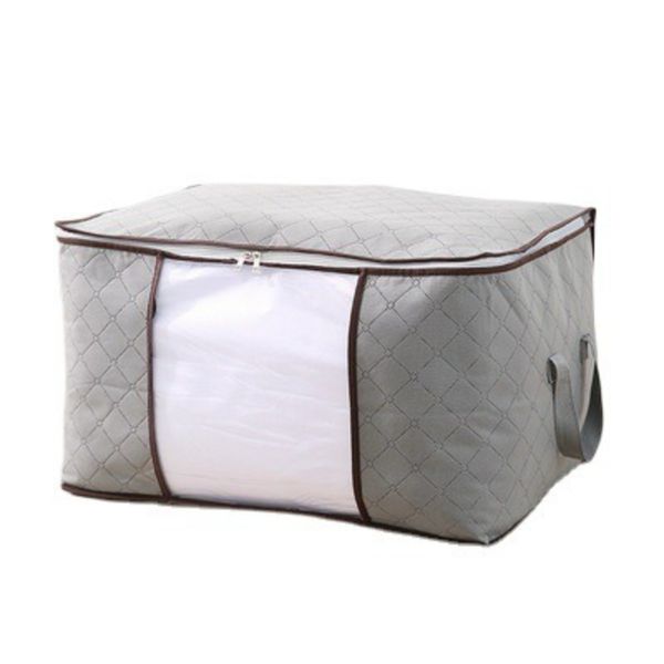 Large Closet Organizer Storage Bags for Bedding Blankets Clothing-3 - Pack