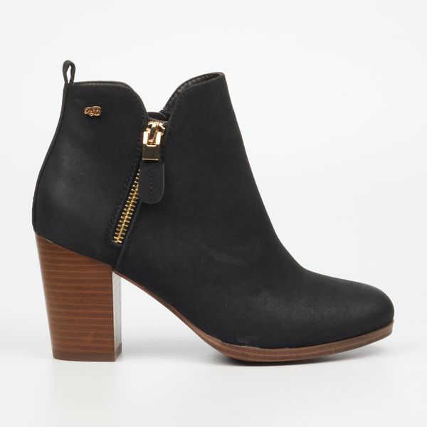 Miss Black Ahlam 1 Women Faux Leather Ankle Boots - Black