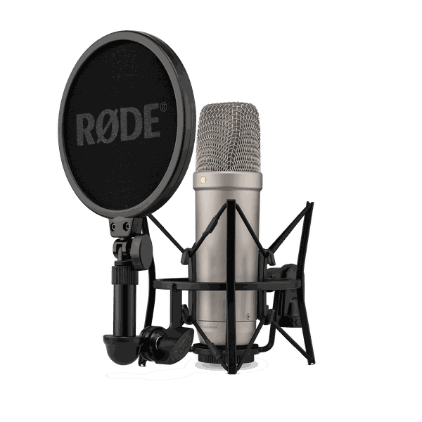 RODE NT1-GEN5 - Large Diaphragm Condenser Microphone - 5th Generation (Silver)