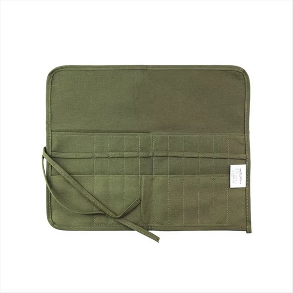 22 Hole Pen Curtain Multifunctional Canvas Pen Roll Bag