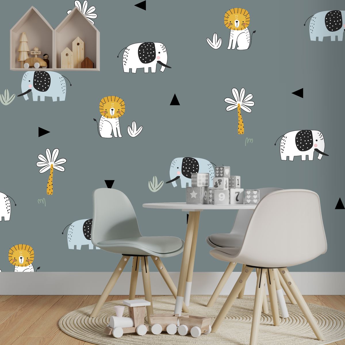 Black and White Safari Wall Stickers Shop Today. Get it Tomorrow