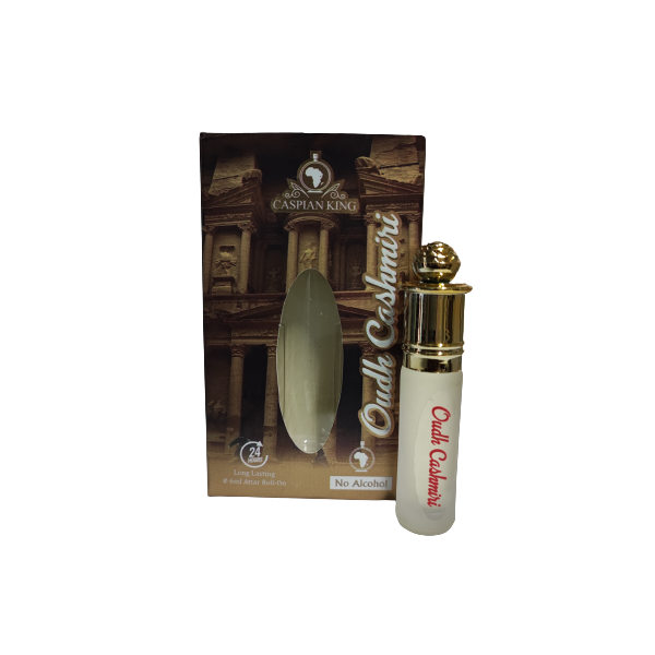 Oud Perfume Roll-on 6ml - Oudh Cashmiri - 6 Pack