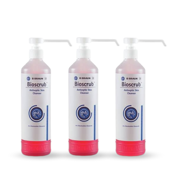 500ml Bioscrub Disinfectant Hand Wash - Set of 3
