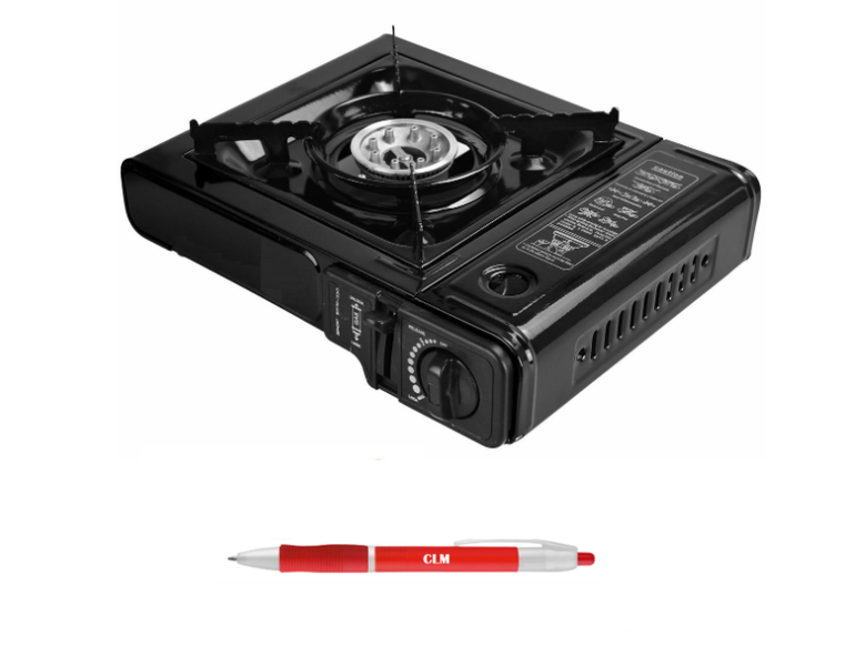 Aruif Portable Gas Stove Cassette with CLM pen