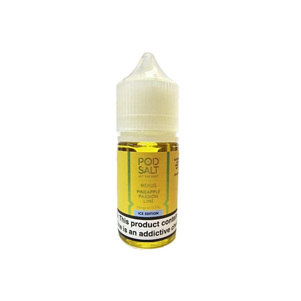 30ml Nexus PodSalt- Pineapple Passion Lime Ice Edition- 25mg