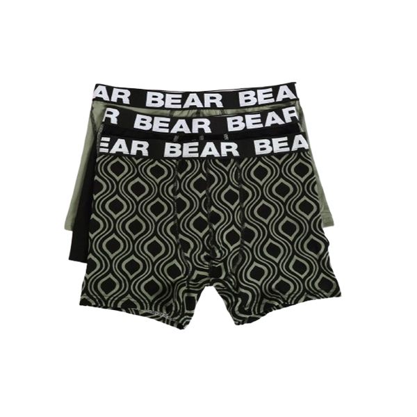 BEAR 3 Pack Print Fashion Bodyshorts