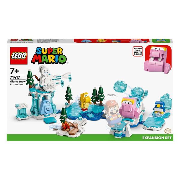LEGO® Super Mario™ Fliprus Snow Adventure Expansion Set 71417 Building Toy Set (567 Pieces)