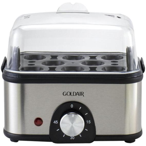Goldair Stainless Steel 8 Egg Boiler New Egg Boiler With Timer