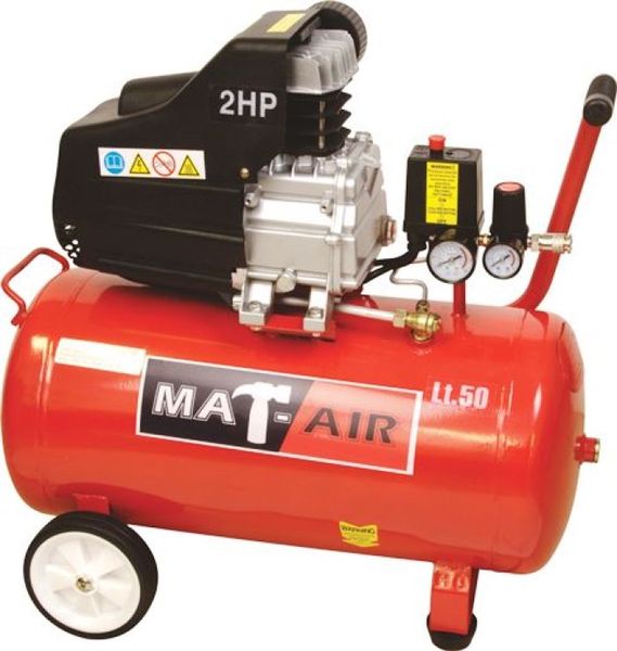 Compressor Matair 1.5Kilowatt/2Horse Power 50l 220 Volt Direct Drive