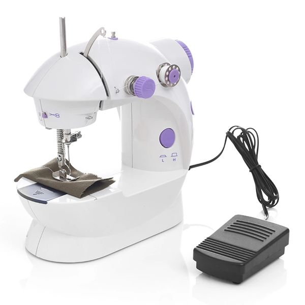Portable Sewing Machine With Foot Pedal &amp; Light &amp; Line Cutter