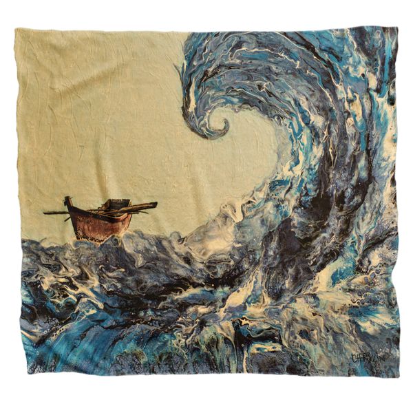 Crescendo Light Weight Fleece Blanket by Cherylin Louw