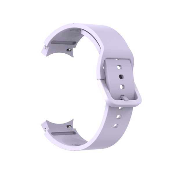 Silicone Strap Compatible with Samsung Galaxy Watch 4/5/6/7/7FE - Lilac