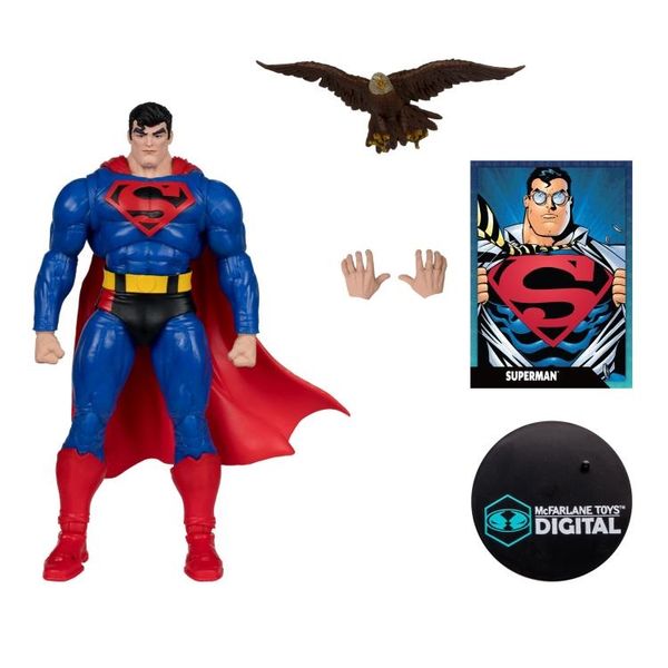 DC Multiverse McFarlane Digital 7IN WV2 OWAW Superman Figure