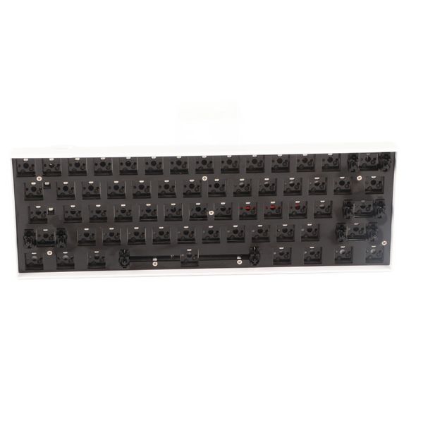 61-Key DIY Keyboard (White)