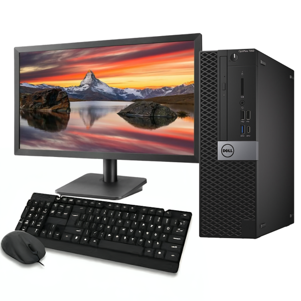 Certified Pre-Owned Dell OptiPlex 7050 i7-7th Gen 16GB RAM 1TB SSD FullSet