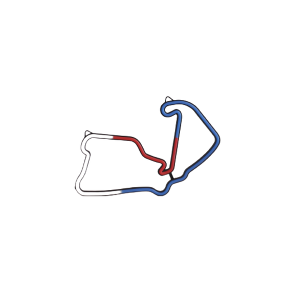 Silverstone LED Neon Sign F1 UK Circuit Track - Medium