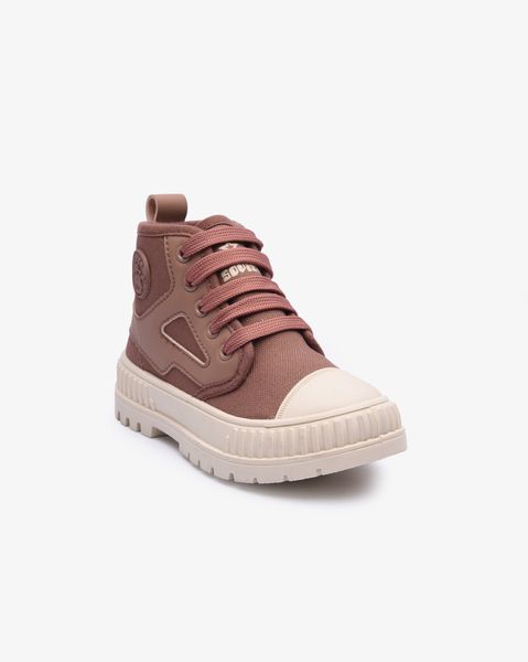 Soviet Kids Velocity Brown Canvas Mid Cut