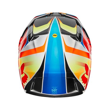 Fox best sale motif helmet