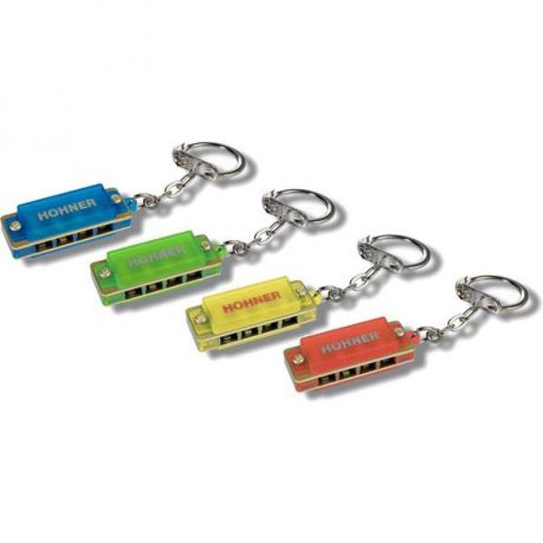 Hohner Harmonica Keyring - Pack of Four