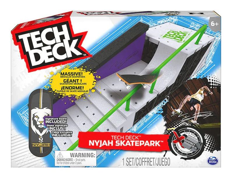 Tech Deck Nyjah Huston Skatepark
