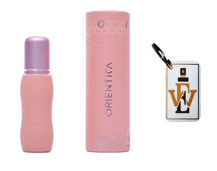 Rose Bouquet By Orientica - 6ml Roll-On &amp; Perfume Style Keyring Combo