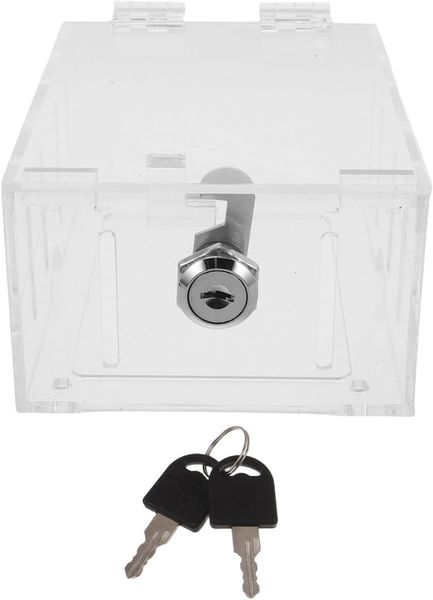 Lockable Acrylic Thermostat Cover Guard Box