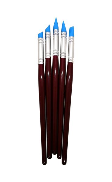 Pro-Art Rubber Paint Pusher - Set of 5