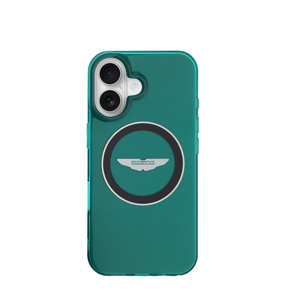 ASTON MARTIN - Magsafe Compatible With iPhone 16 Green IML Case