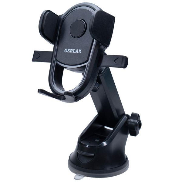 Car Phone Holder - Stable Grip, 360 Rotation, Gravity Linkage Gerlax GT-18