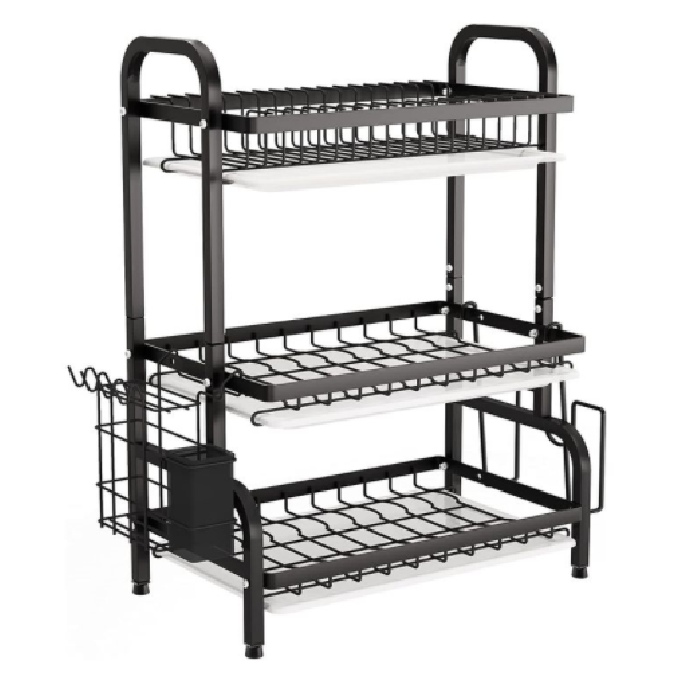 Multipurpose 3 Layer Elegant Dish Rack Buy Online in South Africa