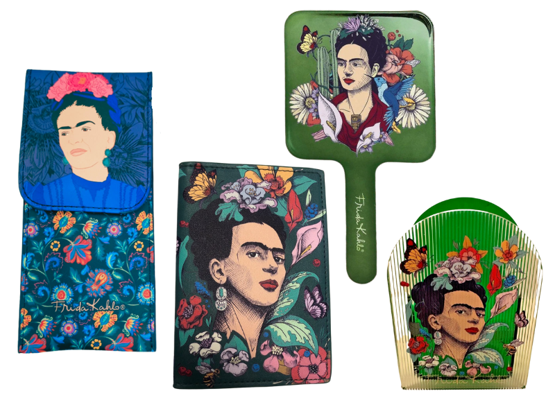 Frida Kahlo Inspired Gift Set - 4 Piece Beauty &amp; Lifestyle Ensemble