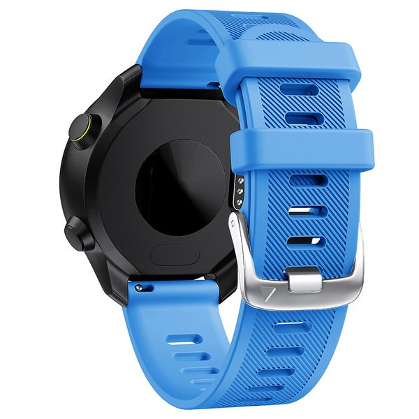 Silicone Band For Garmin Forerunner 55-Sky Blue