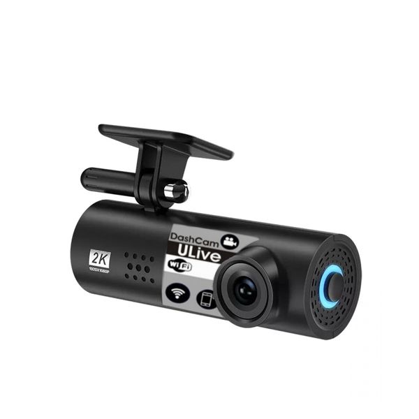 ULive 2K Full HD Dashcam with Cigarette Lighter Power Adapter
