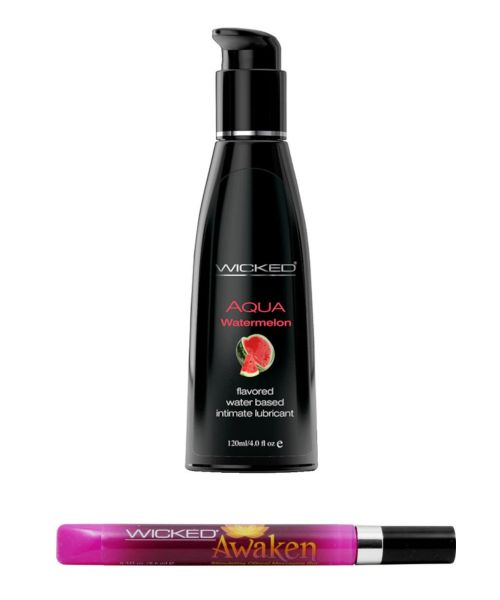 Wicked Adult Sensual Stimulating Clitoral Gel w Watermelon Lubes Lubricant