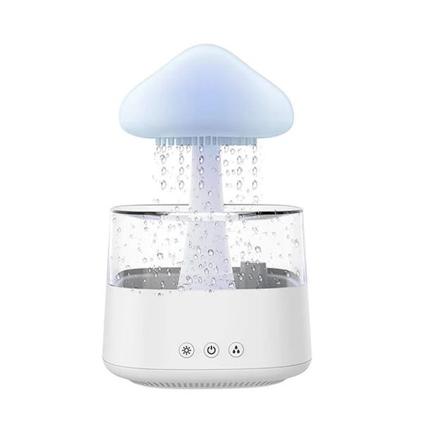 Smart Night Light Aromatherapy Oil Diffuser Rain Cloud Humidifier