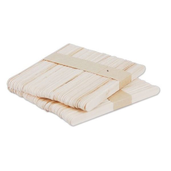 Wood waxing spatulas - 100 pieces