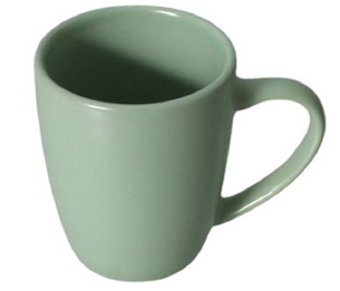 George &amp; Mason - Ceramic 4 Pack Mugs - Sage Green
