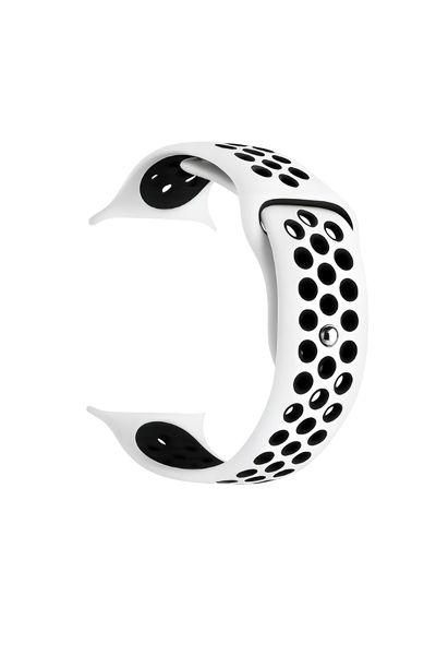 Permeable Silicone Watch Band Compatible with Apple- 42mm, 44mm, 45mm &amp;49mm