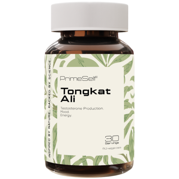 PrimeSelf Tongkat Ali - Testosterone &amp; Vitality Support - 30 Servings