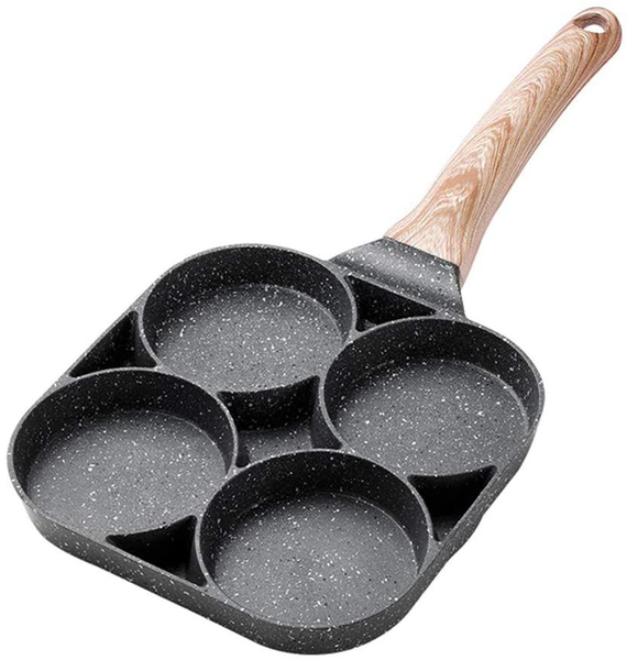 4 Holes Breakfast Frying Pan