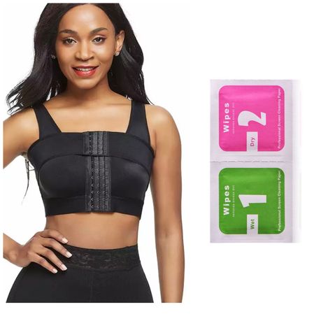 Bundle- Non Wired High Resistance Compression Recovery Bra Post Surgery, Shop Today. Get it Tomorrow!