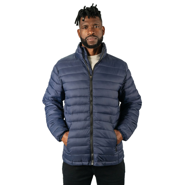 Curve Gear Texco Puffer Jacket - Lightweight and Warm - Navy