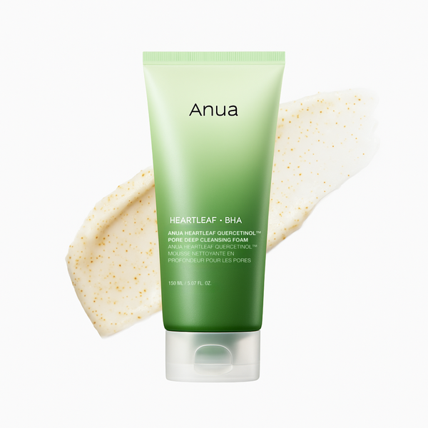Anua Heartleaf Quercetinol Deep Pore Cleansing Foam - Face Wash - Acne care